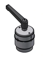 צילום מוצר של בלמים ידניים (אופציה) - Product view of Manual Brakes (Optional)