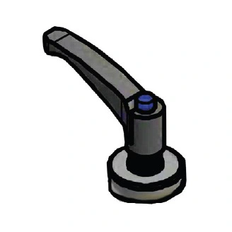 צילום מוצר של בלם ידני - Product view of Manual