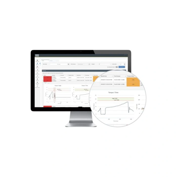 ממשק תוכנת Atlas Copco ToolsNet 8 עבור מודול Alerts - Atlas Copco ToolsNet 8 interface for the Alerts module