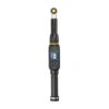 Black digital torque wrench, full front view with a display and side buttons