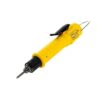 Yellow and black clutch screwdriver with a hanging loop, shown with the body