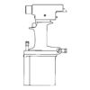 מבט נוסף על כלי סמרור פנאומטי-הידראולי Gage Bilt 200RB - Additional view of the Gage Bilt 200RB pneudraulic rivet tool