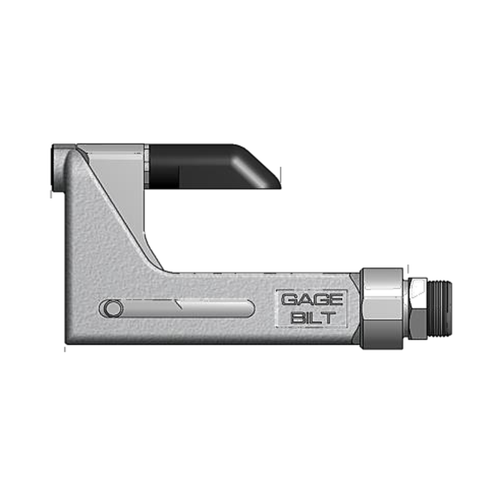 תצוגת מוצר נקייה של ראש סמרור Gage Bilt 4C-715A-40OS על רקע לבן - Clean product view of Gage Bilt 4C-715A-40OS nose assembly on a white background