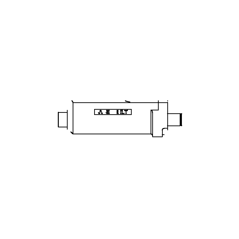 תצוגת מוצר נקייה של ראש סמרור Gage Bilt SMLS-206A-35OS על רקע לבן - Clean product view of Gage Bilt SMLS-206A-35OS nose assembly on a white background