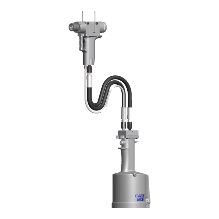 כלי סמרור למערכת מפוצלת Gage Bilt GB784SH במבט מוצר על רקע לבן - Gage Bilt GB784SH split-system rivet tool product view on a white background