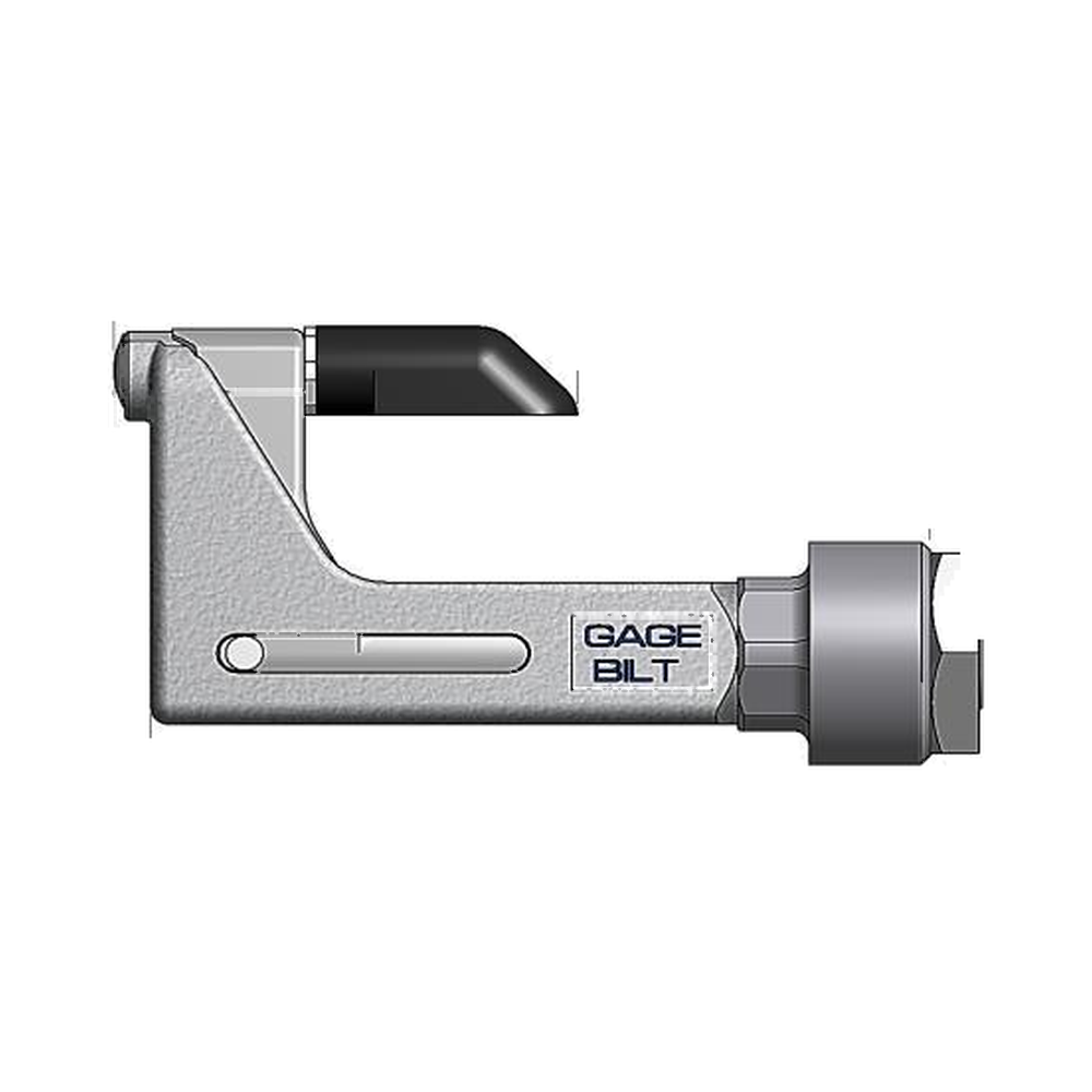 תצוגת מוצר נקייה של ראש סמרור Gage Bilt A-752A-43OS על רקע לבן - Clean product view of Gage Bilt A-752A-43OS nose assembly on a white background