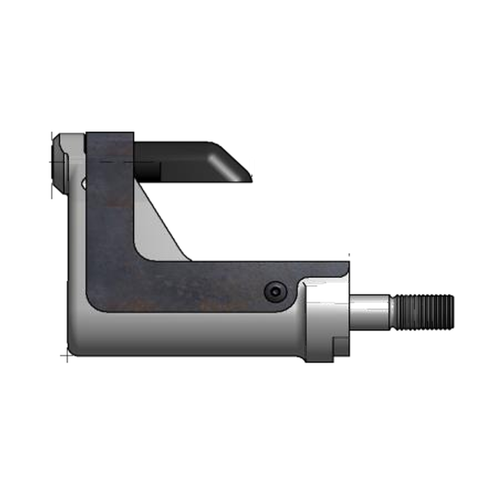 תצוגת מוצר נקייה של ראש סמרור Gage Bilt UBR08-37OSSG על רקע לבן - Clean product view of Gage Bilt UBR08-37OSSG nose assembly on a white background