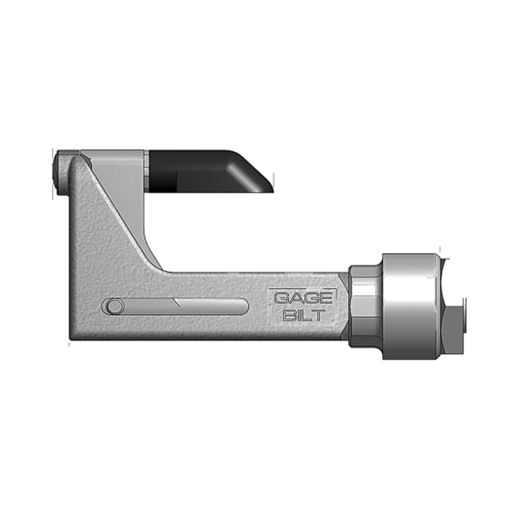 תצוגת מוצר נקייה של ראש סמרור Gage Bilt 6A-752B-43OS על רקע לבן - Clean product view of Gage Bilt 6A-752B-43OS nose assembly on a white background