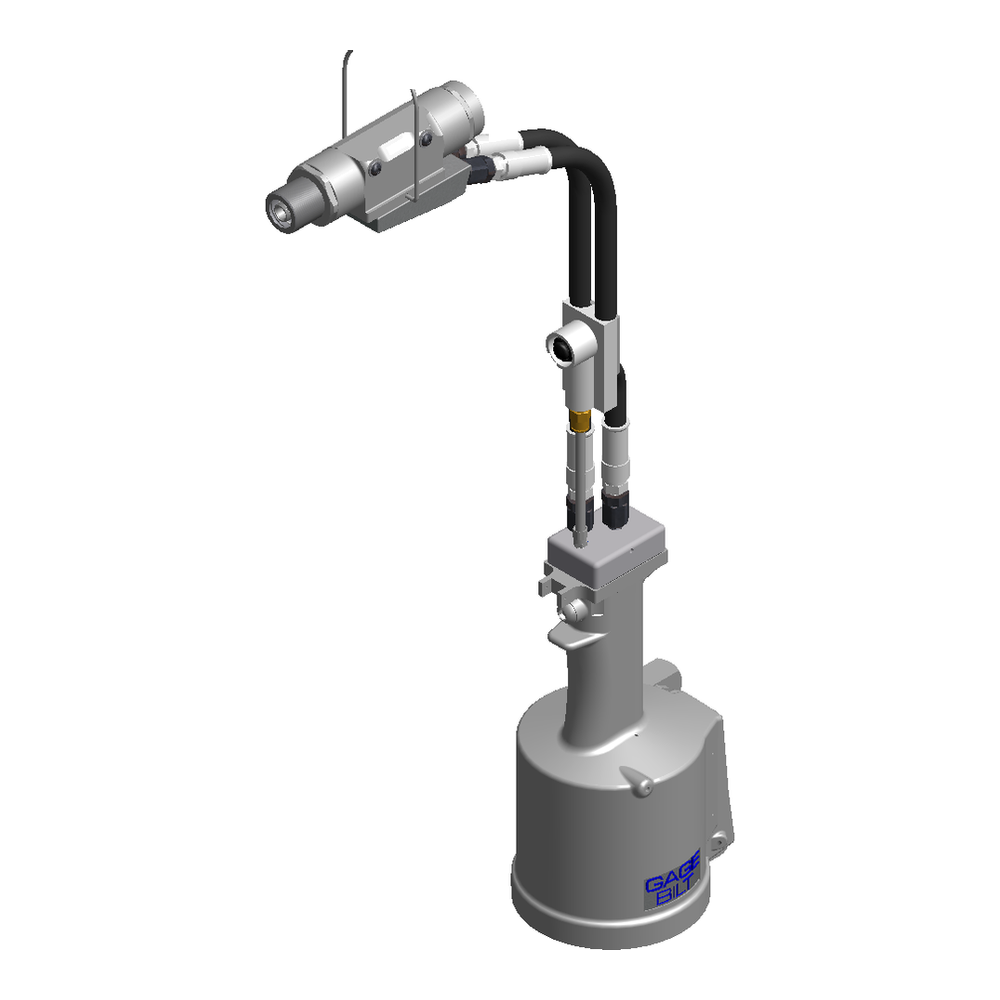 כלי סמרור למערכת מפוצלת Gage Bilt GB784SR במבט מוצר על רקע לבן - Gage Bilt GB784SR split-system rivet tool product view on a white background