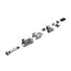 מבט מפורק מספר 2 על רכיבי ראש הסמרור Gage Bilt LGP06-25OSSG - Exploded component view 2 of Gage Bilt LGP06-25OSSG nose assembly