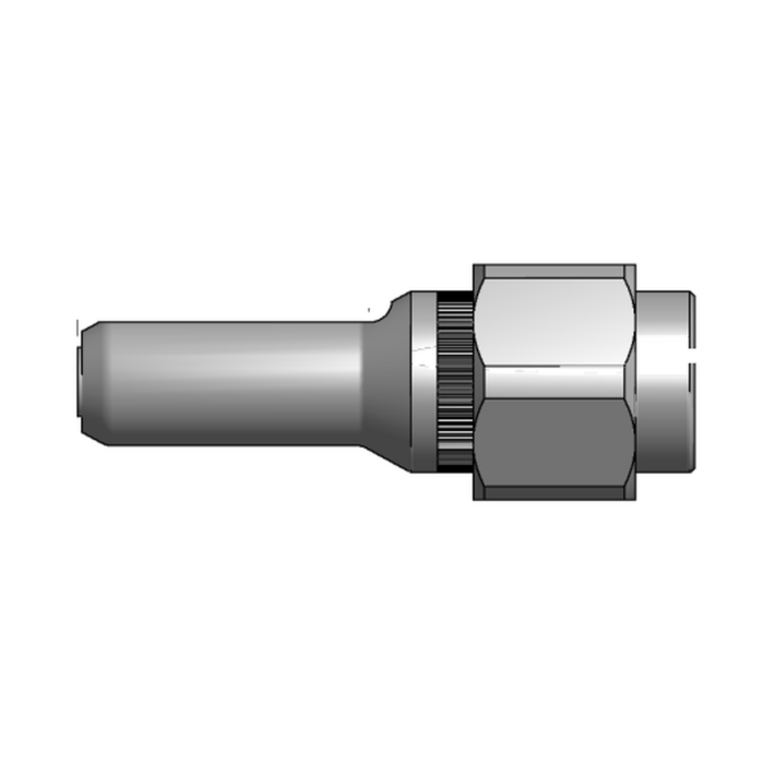 תצוגת מוצר נקייה של ראש סמרור Gage Bilt UBB08-755-23 על רקע לבן - Clean product view of Gage Bilt UBB08-755-23 nose assembly on a white background