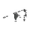 מבט מפורק מספר 2 על רכיבי ראש הסמרור Gage Bilt SB08-744A-58RA - Exploded component view 2 of Gage Bilt SB08-744A-58RA nose assembly