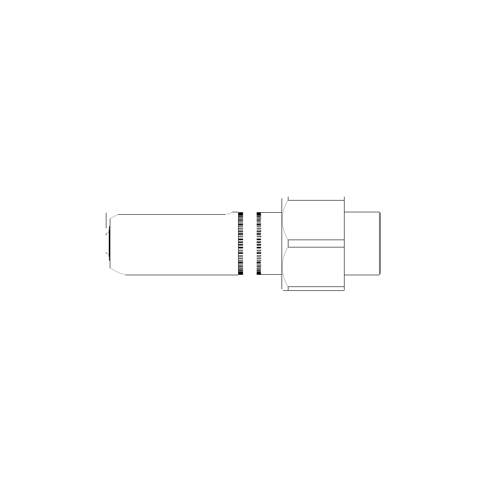 תצוגת מוצר נקייה של ראש סמרור Gage Bilt MS8-713-20 על רקע לבן - Clean product view of Gage Bilt MS8-713-20 nose assembly on a white background