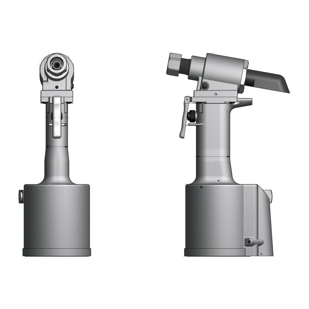 Additional view of the Gage Bilt GB752 pneudraulic rivet tool