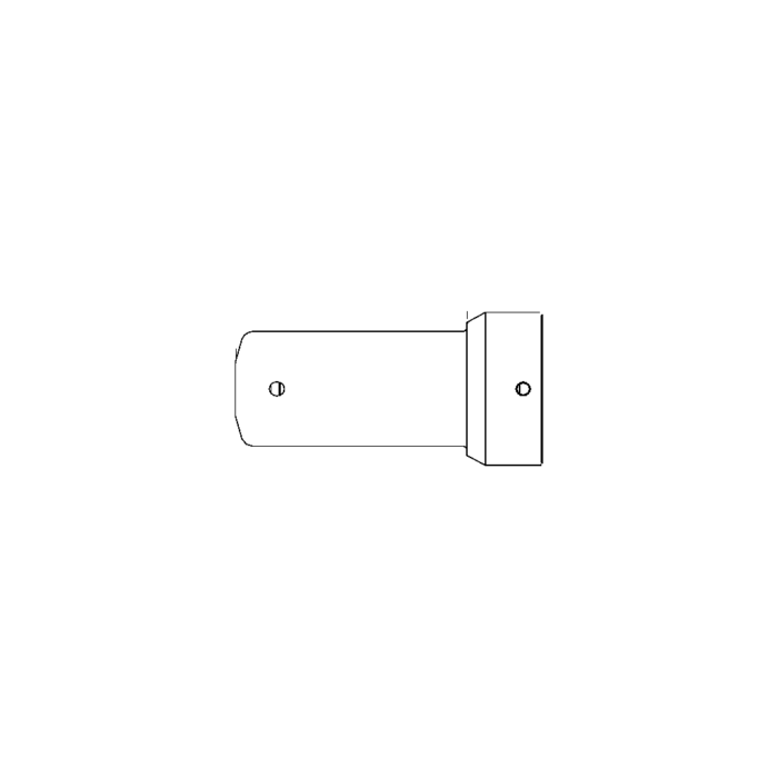 תצוגת מוצר נקייה של ראש סמרור Gage Bilt HP-7500-41 על רקע לבן - Clean product view of Gage Bilt HP-7500-41 nose assembly on a white background