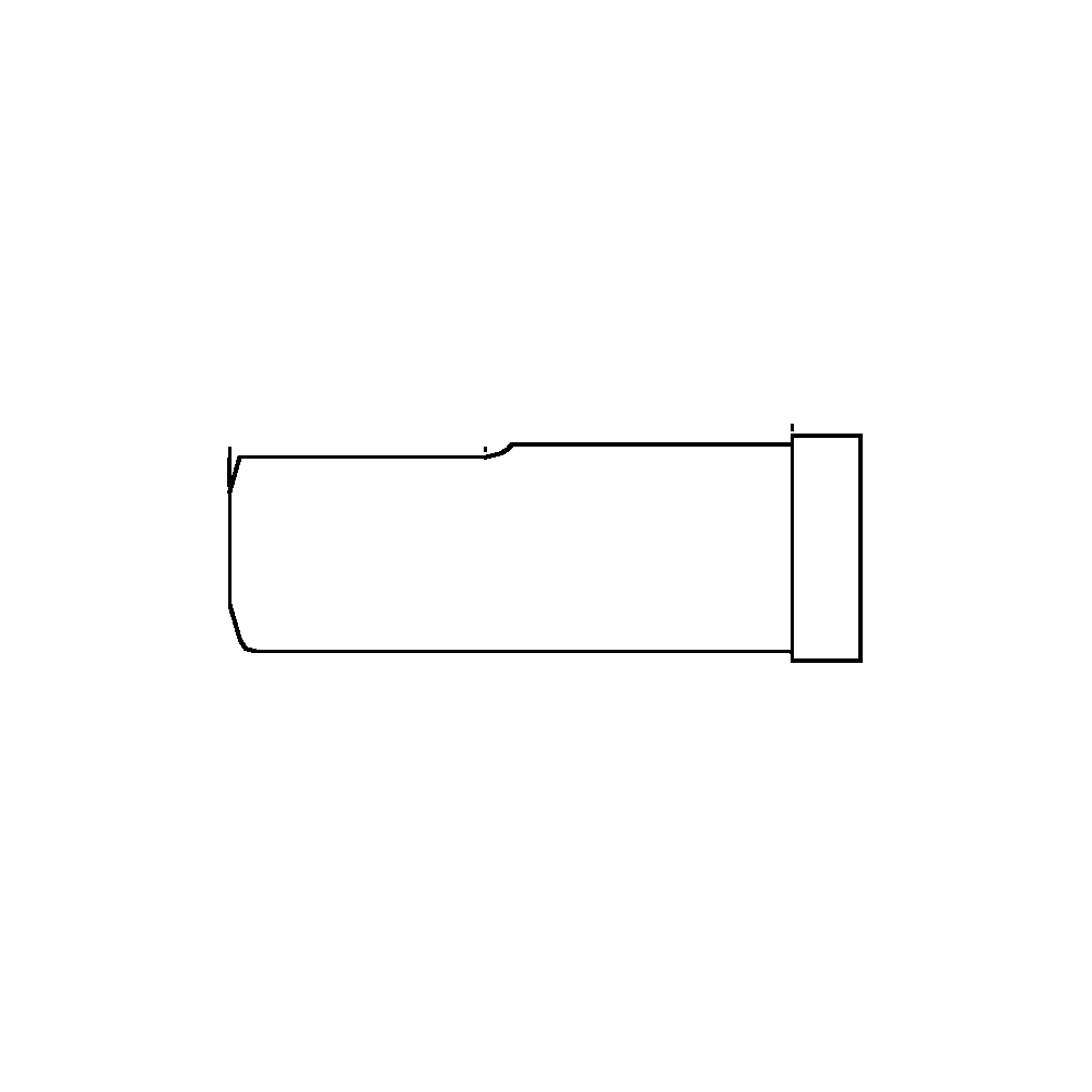 תצוגת מוצר נקייה של ראש סמרור Gage Bilt HP16-2620-41 על רקע לבן - Clean product view of Gage Bilt HP16-2620-41 nose assembly on a white background