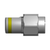 תצוגת מוצר נקייה של ראש סמרור Gage Bilt LGP12-745B-12 על רקע לבן - Clean product view of Gage Bilt LGP12-745B-12 nose assembly on a white background
