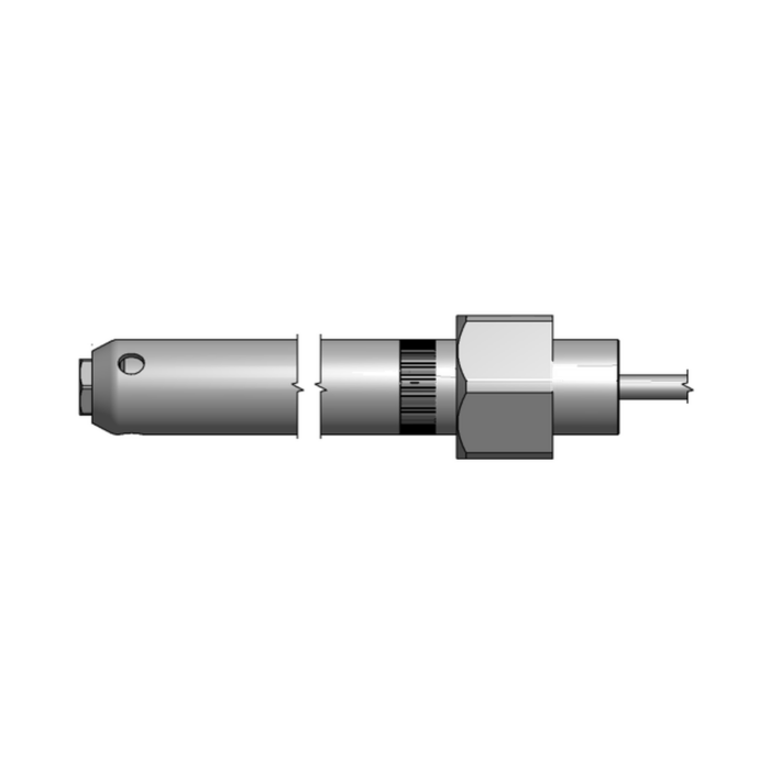 תצוגת מוצר נקייה של ראש סמרור Gage Bilt 456MAX-751A-61 על רקע לבן - Clean product view of Gage Bilt 456MAX-751A-61 nose assembly on a white background