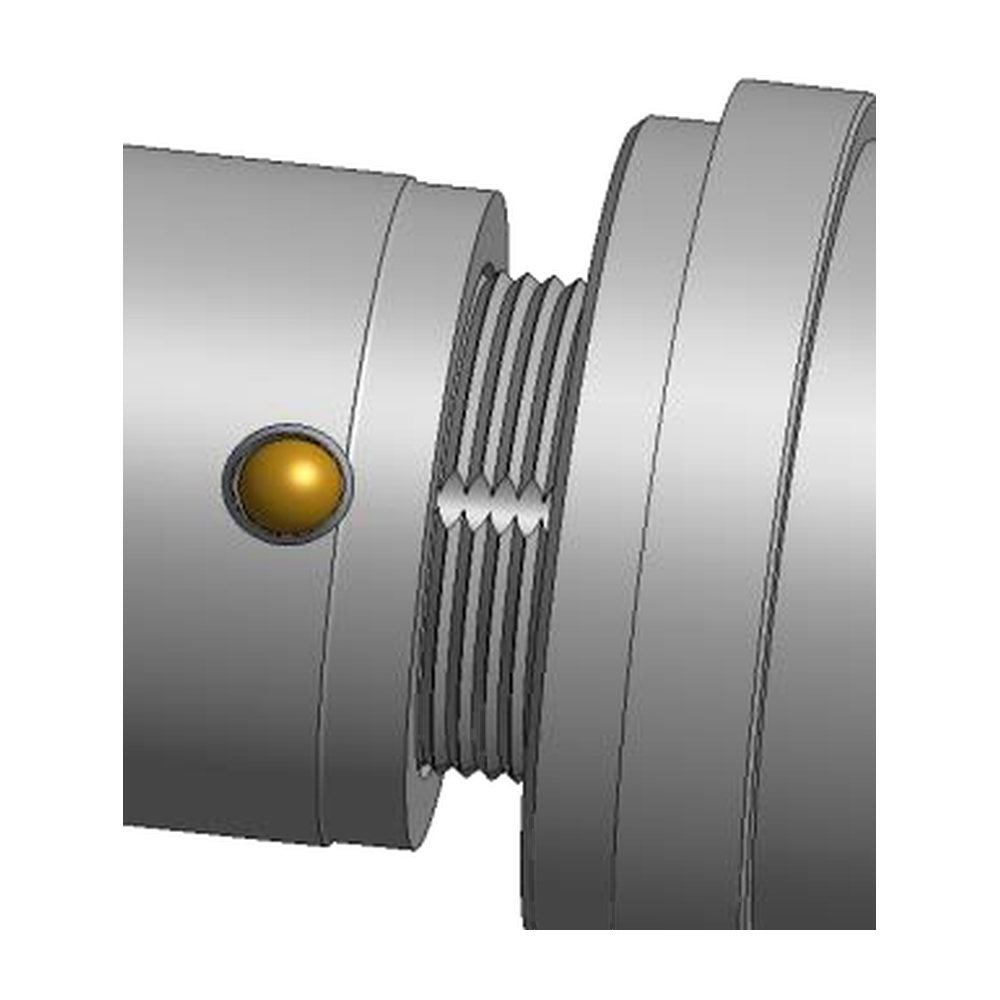 מבט מפורק מספר 2 על רכיבי ראש הסמרור Gage Bilt BOB24-3585-65 - Exploded component view 2 of Gage Bilt BOB24-3585-65 nose assembly