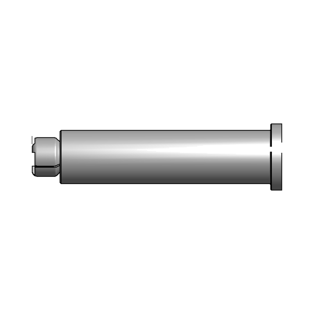 תצוגת מוצר נקייה של ראש סמרור Gage Bilt BOB08-PB2500-46CC על רקע לבן - Clean product view of Gage Bilt BOB08-PB2500-46CC nose assembly on a white background