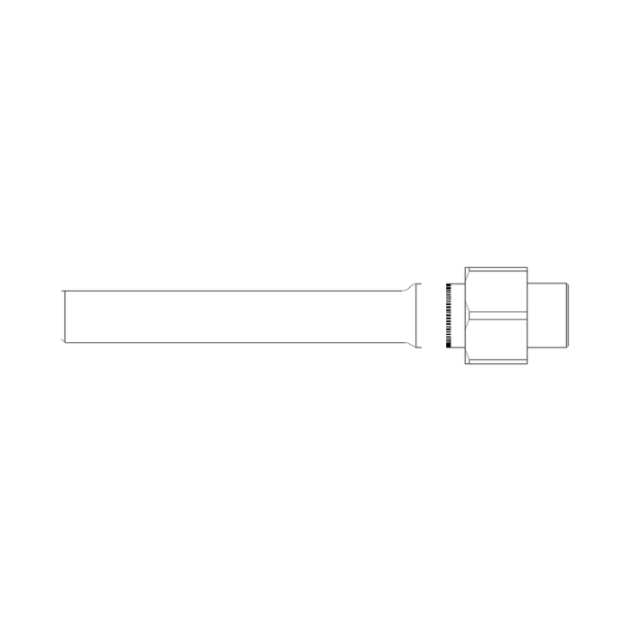 תצוגת מוצר נקייה של ראש סמרור Gage Bilt MBC-752C-45 על רקע לבן - Clean product view of Gage Bilt MBC-752C-45 nose assembly on a white background