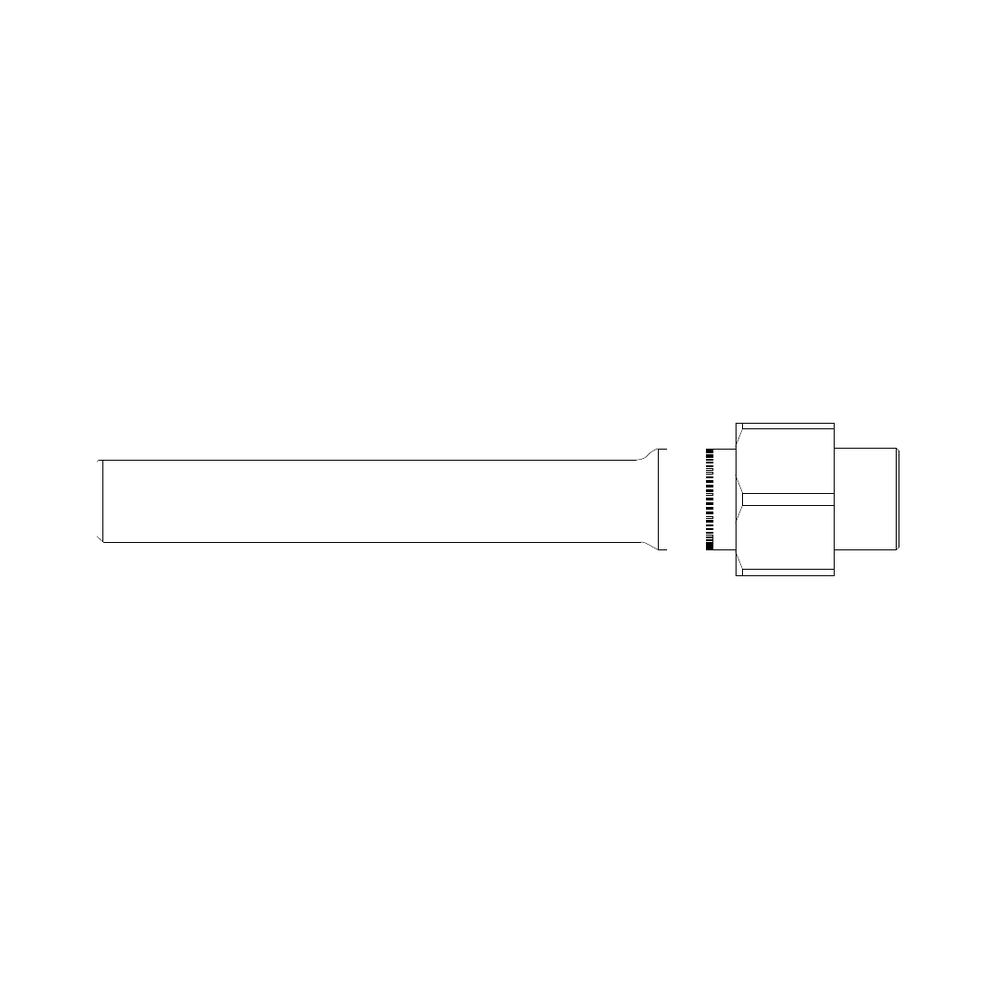 תצוגת מוצר נקייה של ראש סמרור Gage Bilt MBC-752C-45 על רקע לבן - Clean product view of Gage Bilt MBC-752C-45 nose assembly on a white background