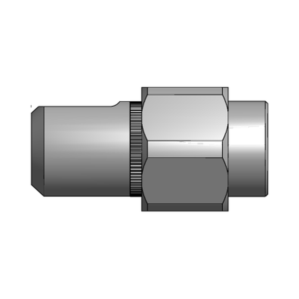 תצוגת מוצר נקייה של ראש סמרור Gage Bilt NAS12-745B-12 על רקע לבן - Clean product view of Gage Bilt NAS12-745B-12 nose assembly on a white background