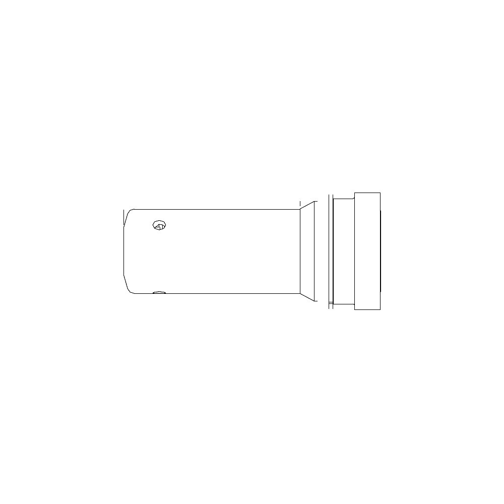 תצוגת מוצר נקייה של ראש סמרור Gage Bilt 16-7624-40 על רקע לבן - Clean product view of Gage Bilt 16-7624-40 nose assembly on a white background