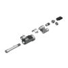 מבט מפורק מספר 2 על רכיבי ראש הסמרור Gage Bilt NAS08-206H-30OS - Exploded component view 2 of Gage Bilt NAS08-206H-30OS nose assembly