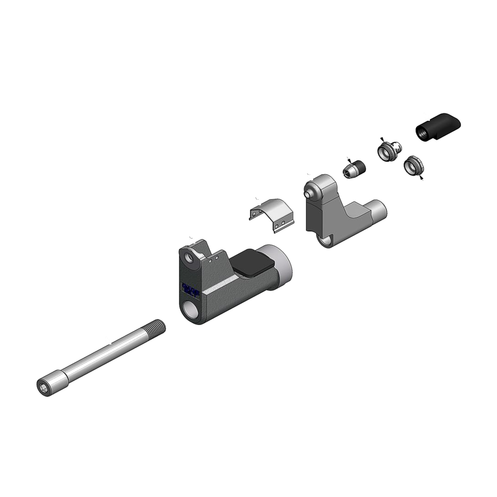מבט מפורק מספר 2 על רכיבי ראש הסמרור Gage Bilt LGP06-206G-34OC - Exploded component view 2 of Gage Bilt LGP06-206G-34OC nose assembly