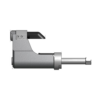 תצוגת מוצר נקייה של ראש סמרור Gage Bilt MGP6-204C-34OS על רקע לבן - Clean product view of Gage Bilt MGP6-204C-34OS nose assembly on a white background