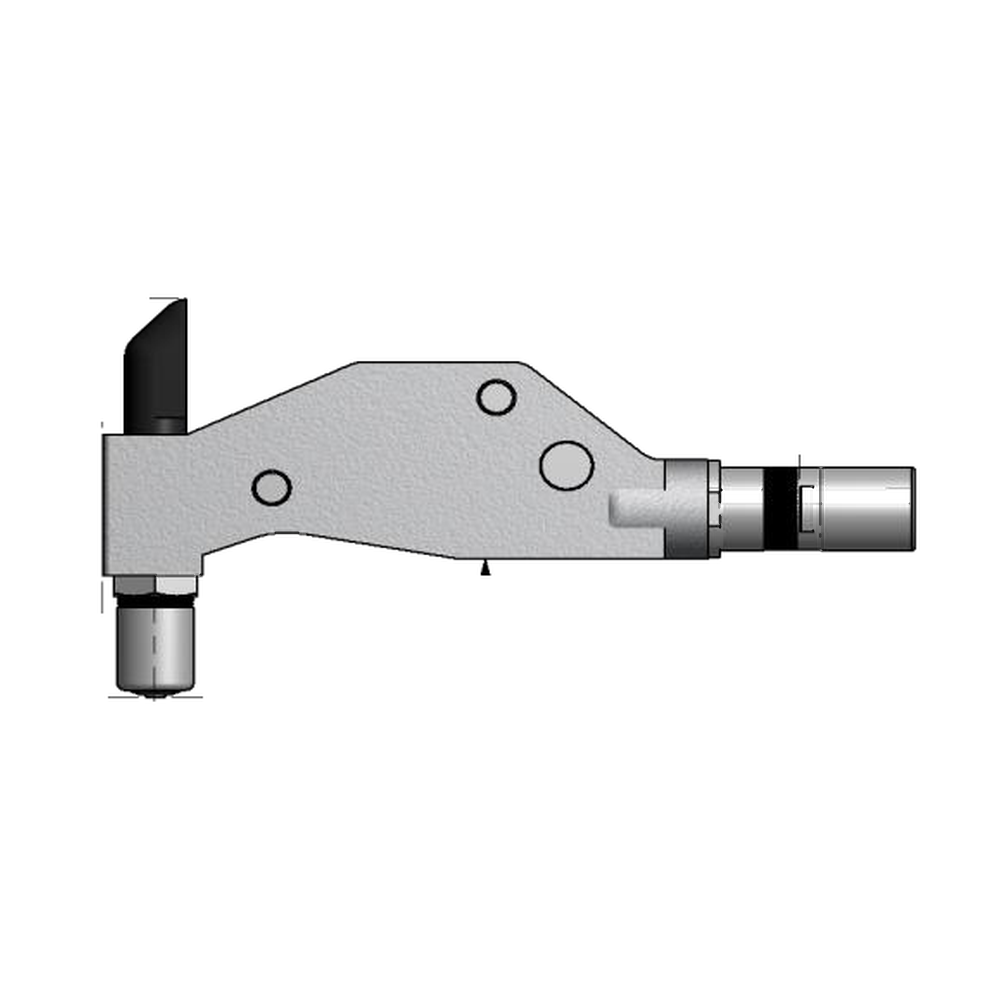תצוגת מוצר נקייה של ראש סמרור Gage Bilt SMLS05-83A-54RA על רקע לבן - Clean product view of Gage Bilt SMLS05-83A-54RA nose assembly on a white background
