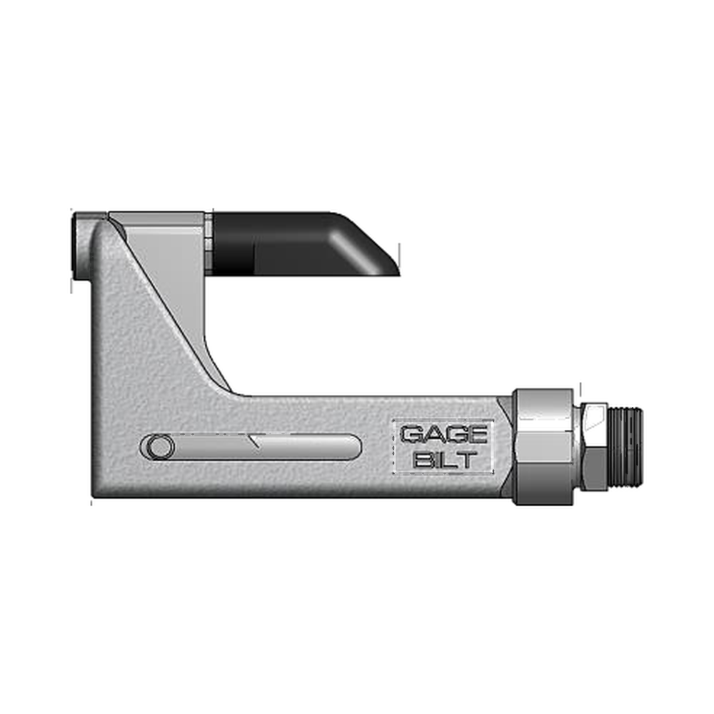 תצוגת מוצר נקייה של ראש סמרור Gage Bilt UBB04-715A-40OS על רקע לבן - Clean product view of Gage Bilt UBB04-715A-40OS nose assembly on a white background