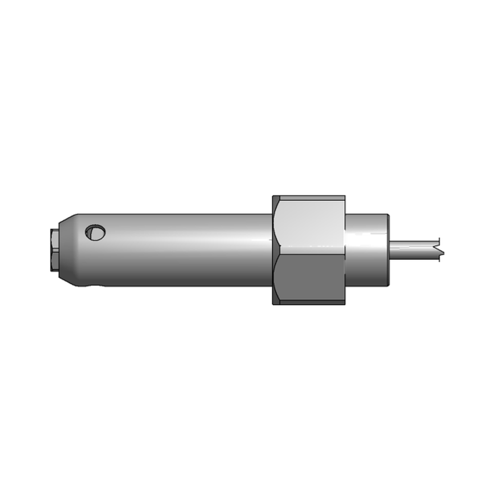תצוגת מוצר נקייה של ראש סמרור Gage Bilt UAB56-722-21 על רקע לבן - Clean product view of Gage Bilt UAB56-722-21 nose assembly on a white background