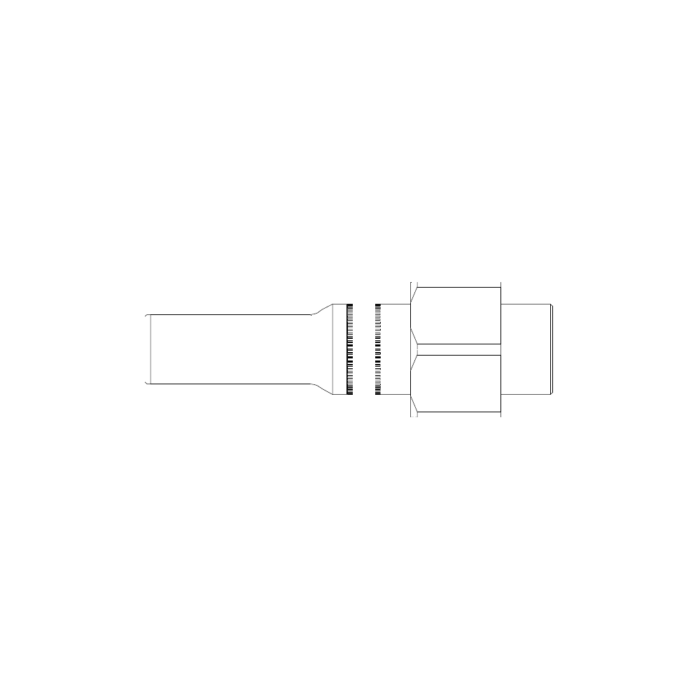 תצוגת מוצר נקייה של ראש סמרור Gage Bilt SB-752B-20F על רקע לבן - Clean product view of Gage Bilt SB-752B-20F nose assembly on a white background