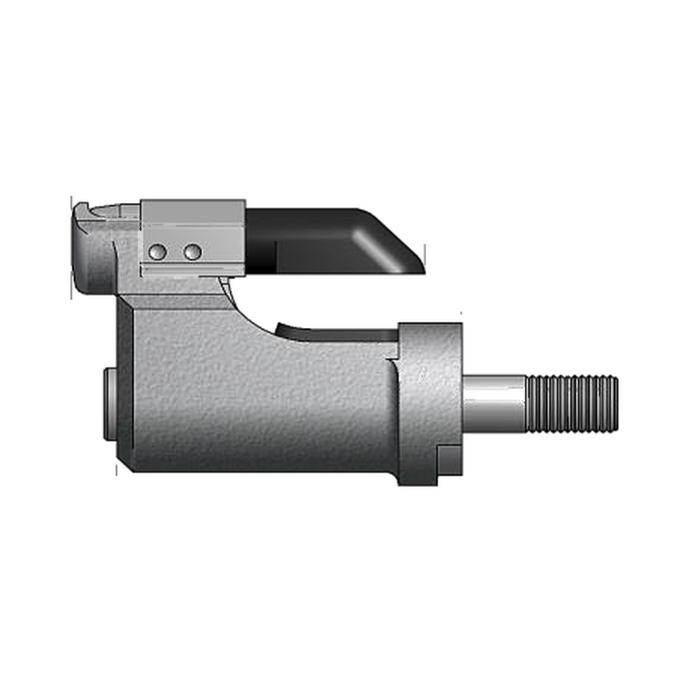 תצוגת מוצר נקייה של ראש סמרור Gage Bilt LGP05-206G-30OC על רקע לבן - Clean product view of Gage Bilt LGP05-206G-30OC nose assembly on a white background