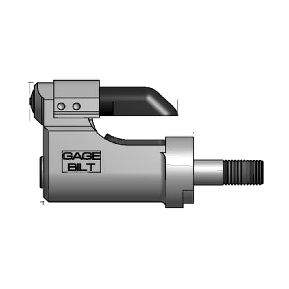 תצוגת מוצר נקייה של ראש סמרור Gage Bilt SMLS08-206H-27OS על רקע לבן - Clean product view of Gage Bilt SMLS08-206H-27OS nose assembly on a white background