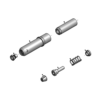 מבט מפורק מספר 2 על רכיבי ראש הסמרור Gage Bilt MGL08-752A-21L - Exploded component view 2 of Gage Bilt MGL08-752A-21L nose assembly