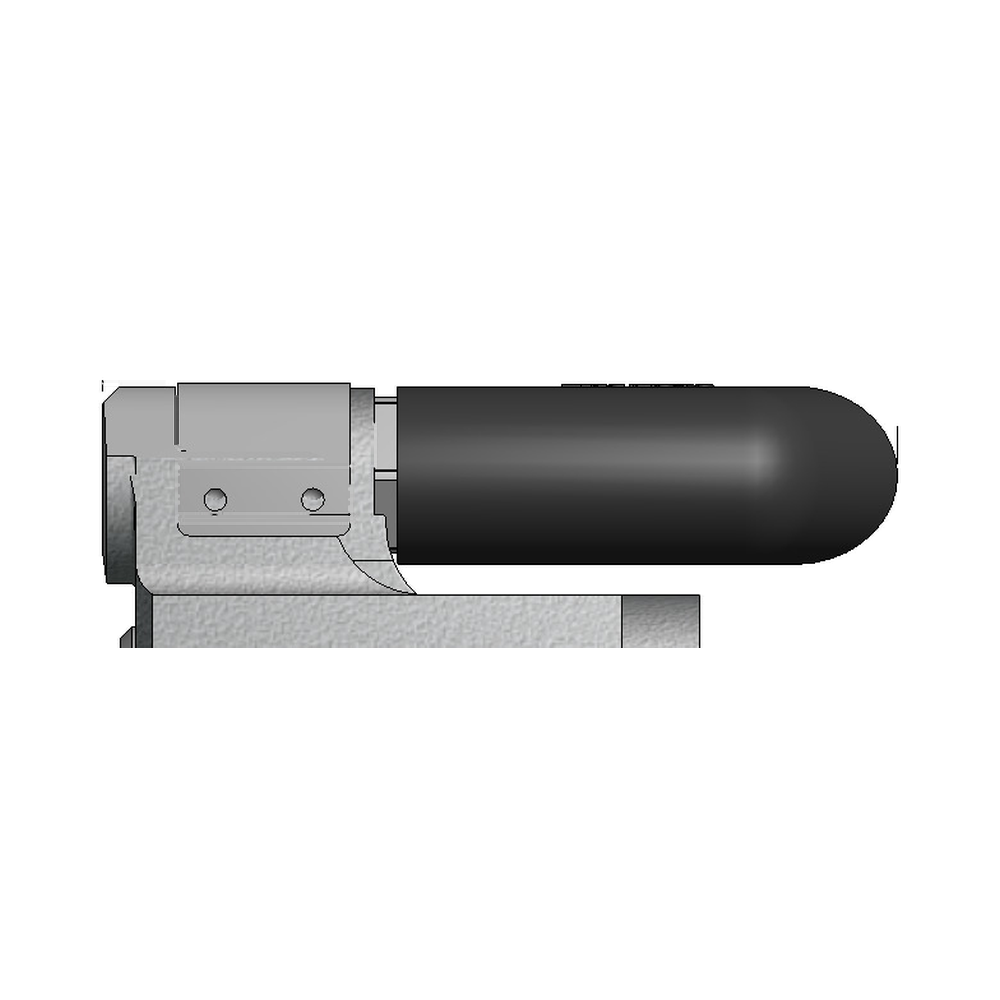 תצוגת מוצר נקייה של ראש סמרור Gage Bilt MLGP10-208A-31 על רקע לבן - Clean product view of Gage Bilt MLGP10-208A-31 nose assembly on a white background