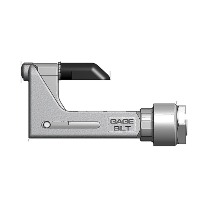 תצוגת מוצר נקייה של ראש סמרור Gage Bilt 3C-751A-43OS על רקע לבן - Clean product view of Gage Bilt 3C-751A-43OS nose assembly on a white background