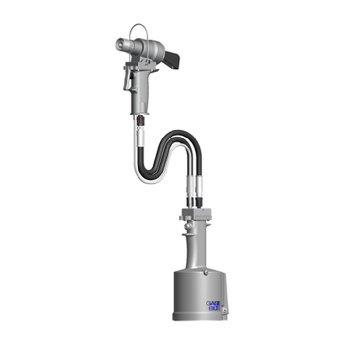 כלי סמרור למערכת מפוצלת Gage Bilt GB745SH במבט מוצר על רקע לבן - Gage Bilt GB745SH split-system rivet tool product view on a white background