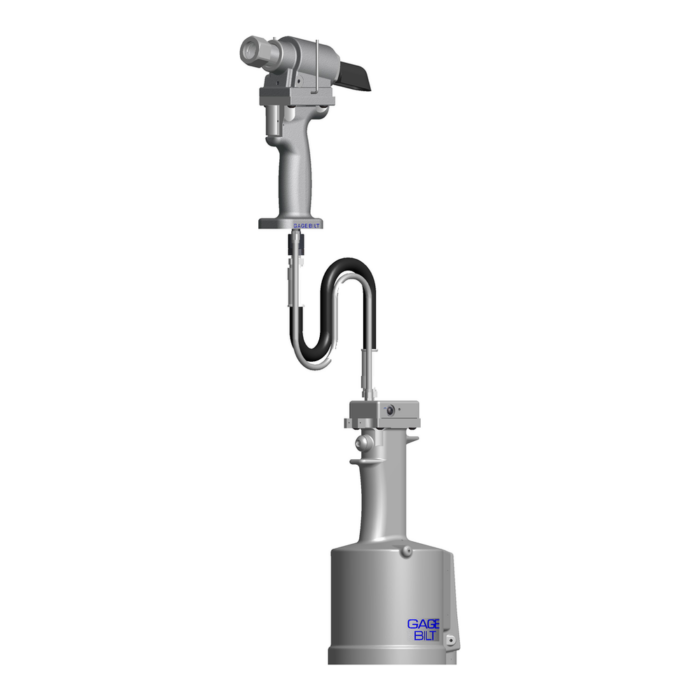 כלי סמרור למערכת מפוצלת Gage Bilt GB752SH במבט מוצר על רקע לבן - Gage Bilt GB752SH split-system rivet tool product view on a white background