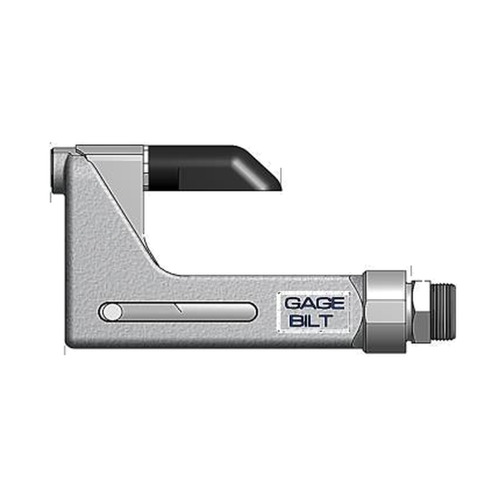תצוגת מוצר נקייה של ראש סמרור Gage Bilt 5C-715-40OS על רקע לבן - Clean product view of Gage Bilt 5C-715-40OS nose assembly on a white background