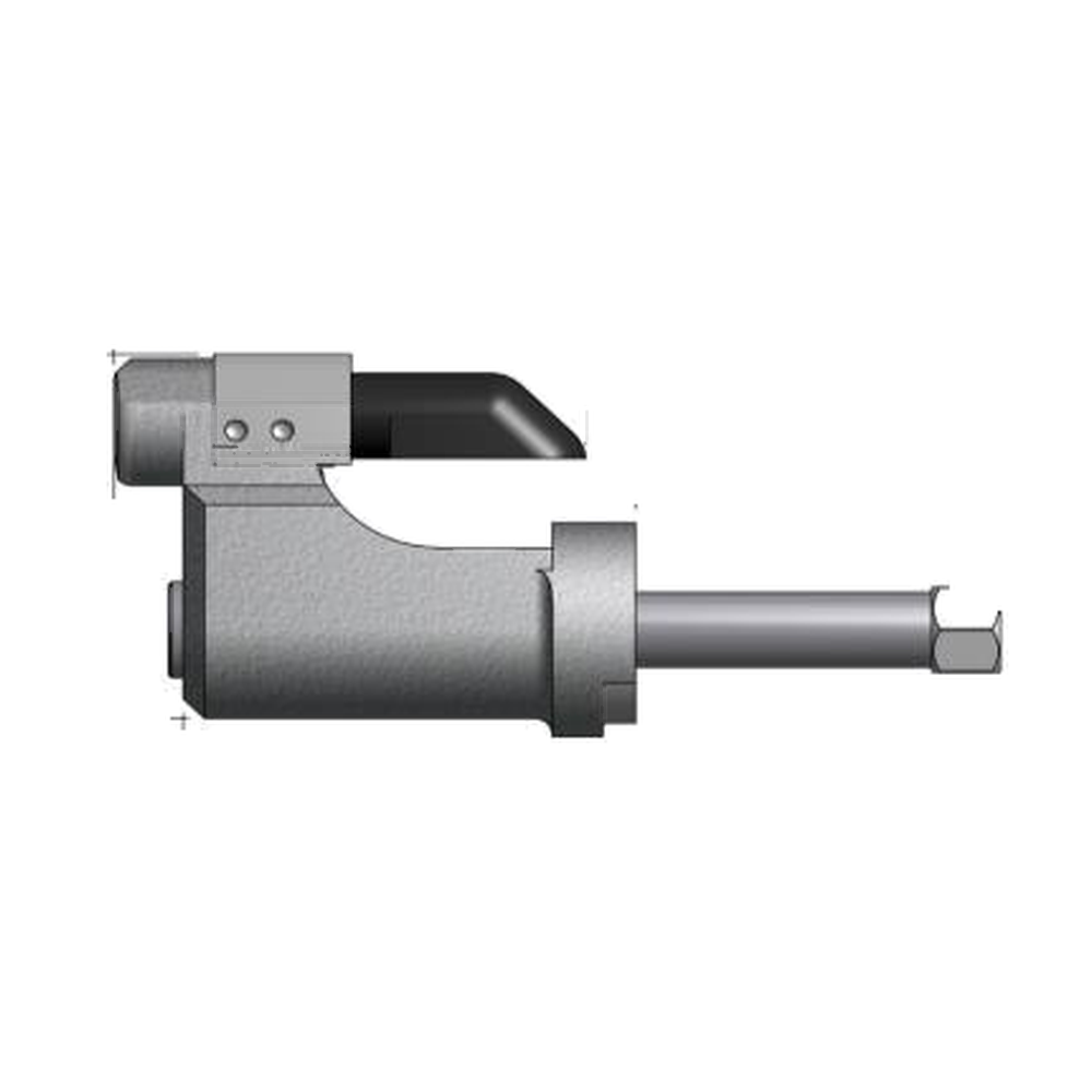 תצוגת מוצר נקייה של ראש סמרור Gage Bilt LGP-204D-30OS על רקע לבן - Clean product view of Gage Bilt LGP-204D-30OS nose assembly on a white background