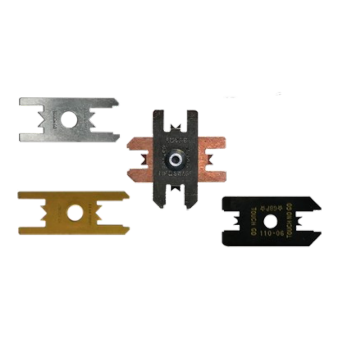 מדי בדיקת כיווץ Gage Bilt SWAGE GAGES במבט מוצר על רקע לבן - Gage Bilt SWAGE GAGES swage inspection gages product view on a white background