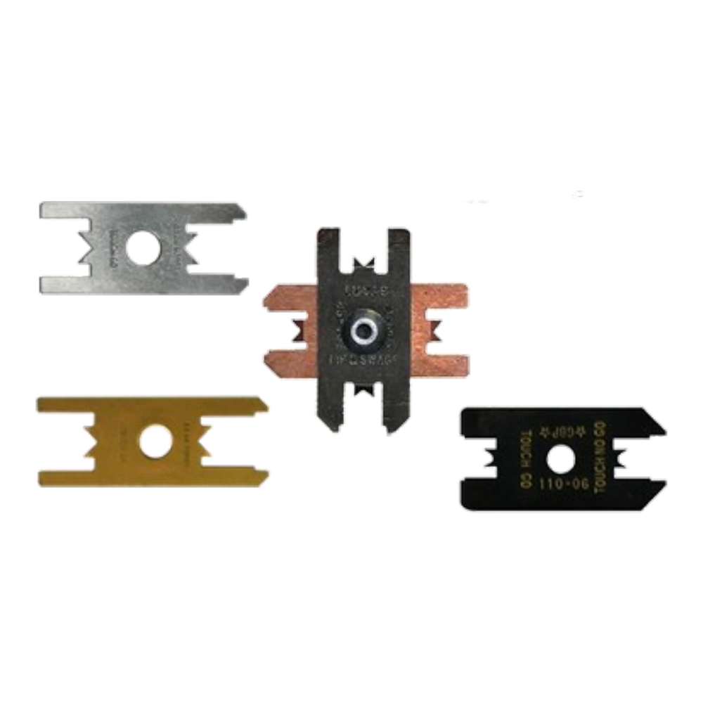 מדי בדיקת כיווץ Gage Bilt SWAGE GAGES במבט מוצר על רקע לבן - Gage Bilt SWAGE GAGES swage inspection gages product view on a white background
