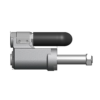 תצוגת מוצר נקייה של ראש סמרור Gage Bilt NAS12-205A-31 על רקע לבן - Clean product view of Gage Bilt NAS12-205A-31 nose assembly on a white background