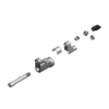 מבט מפורק מספר 2 על רכיבי ראש הסמרור Gage Bilt NASS05-206G-25OS - Exploded component view 2 of Gage Bilt NASS05-206G-25OS nose assembly