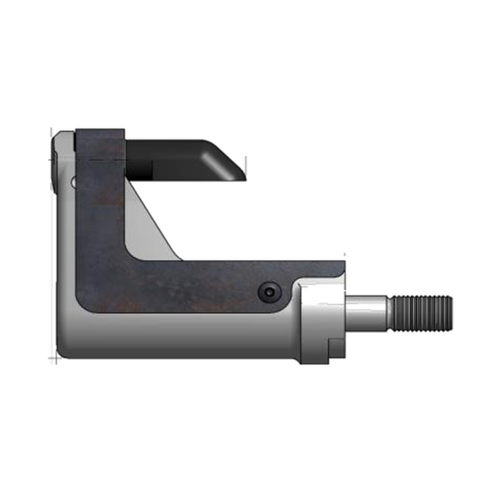 תצוגת מוצר נקייה של ראש סמרור Gage Bilt LGP08-34OSSG על רקע לבן - Clean product view of Gage Bilt LGP08-34OSSG nose assembly on a white background