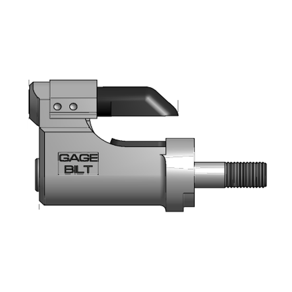 תצוגת מוצר נקייה של ראש סמרור Gage Bilt UAB06-206H-27OS על רקע לבן - Clean product view of Gage Bilt UAB06-206H-27OS nose assembly on a white background